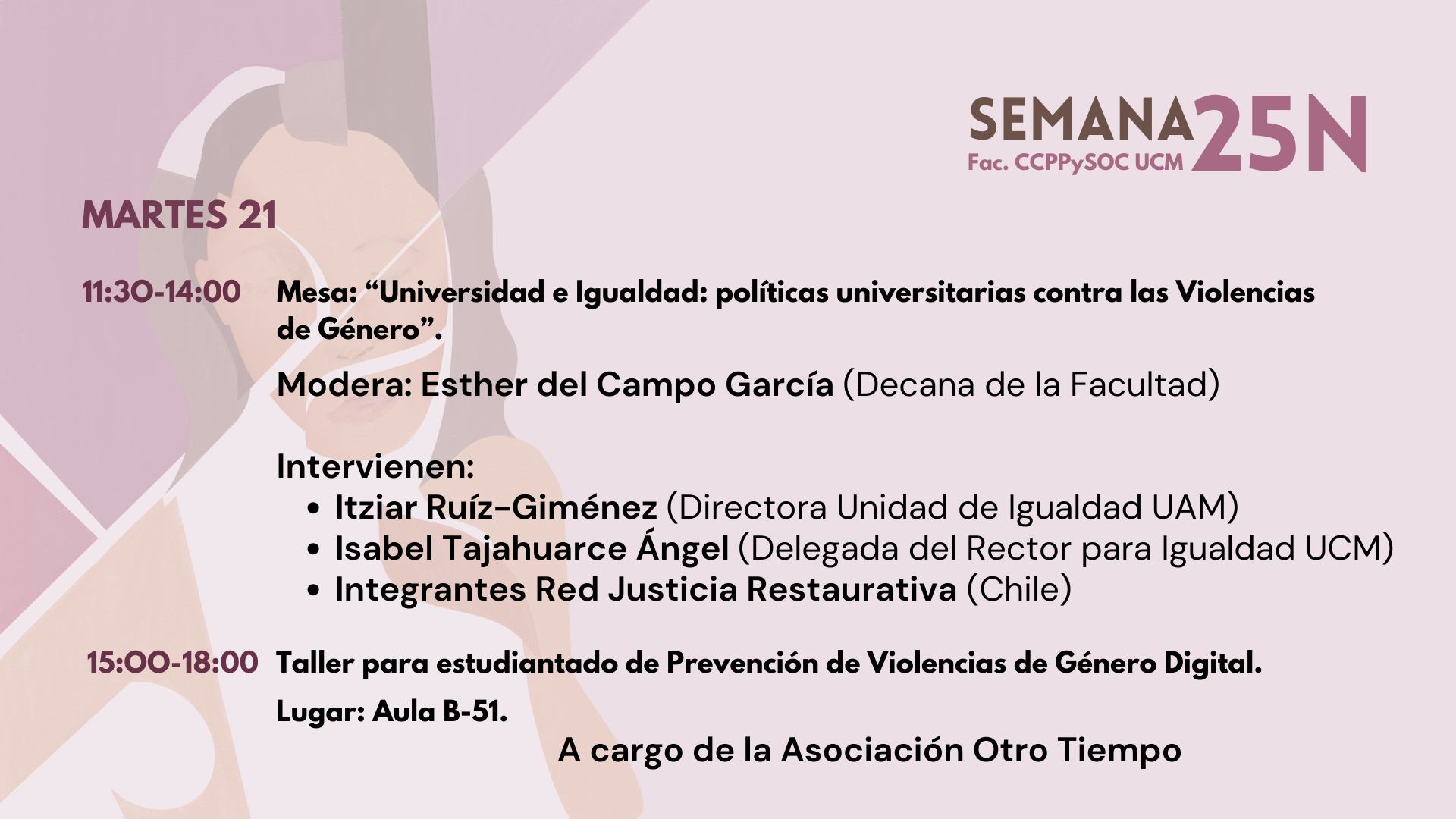 Semana contra la violencia de género en la Facultad de Ciencias Políticas - 4